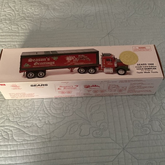 NEVER OPENED Season’s Greetings Sears Trailer Truck #1 - Picture 2 of 10